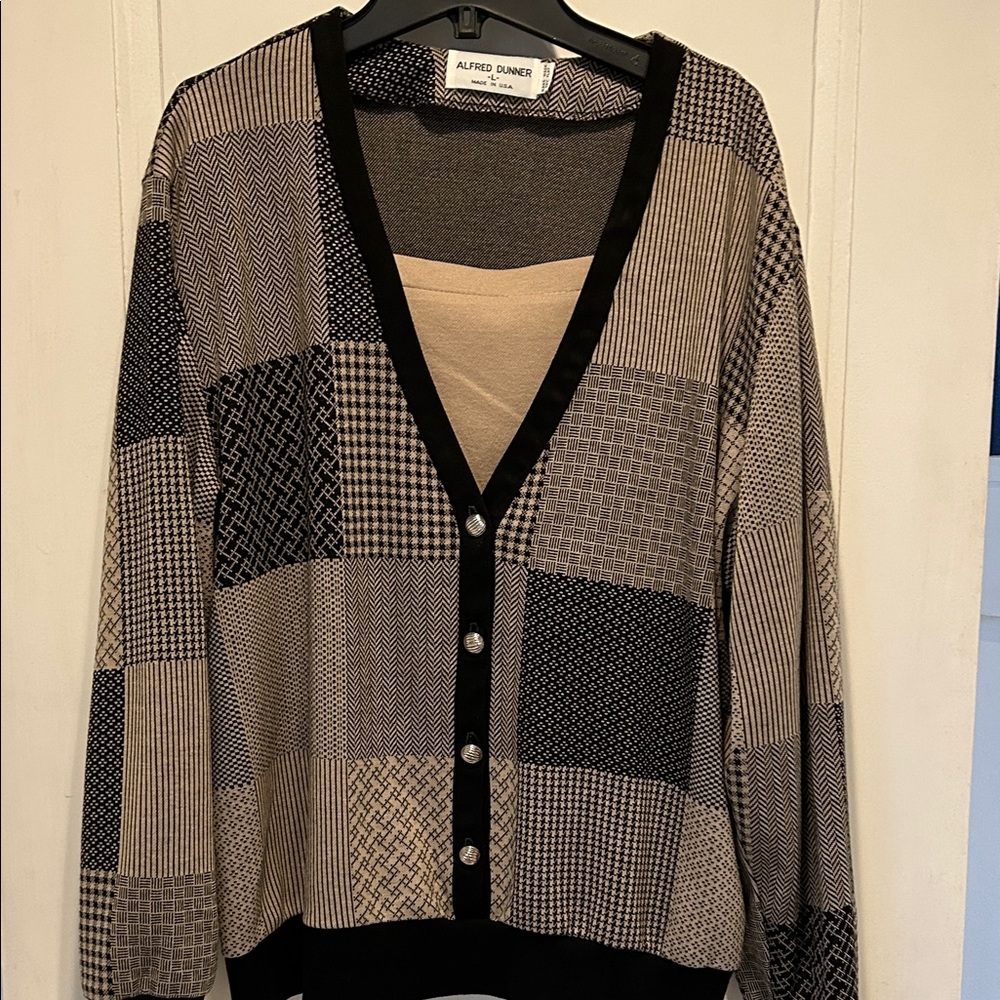 Alfred Dunner Patchwork One Piece Top - image 4